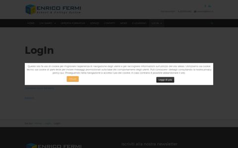 LogIn - Istituto Enrico Fermi