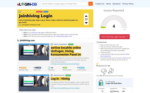 Joinhiving Login
