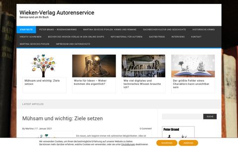 Wieken-Verlag Autorenservice - Service rund um Ihr Buch