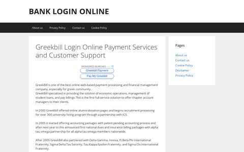 Greekbill Login Online Payment Services and Customer Support