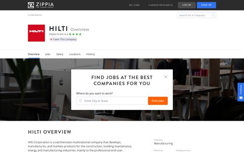 Hilti Careers & Jobs - Zippia