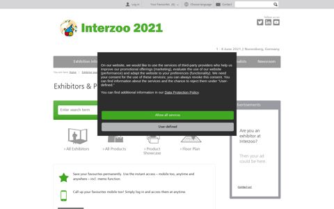 Interzoo 2021 | Exhibitors + Products