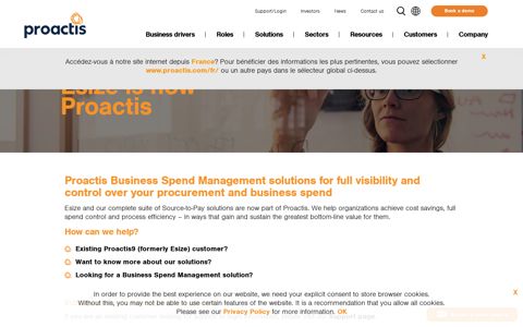 Esize – Now Proactis | Business Spend Management Experts ...