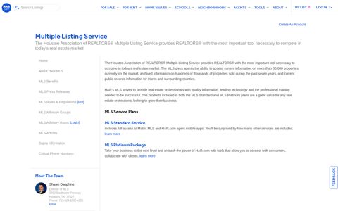 HAR Multiple Listing Service - MLS - HAR.com
