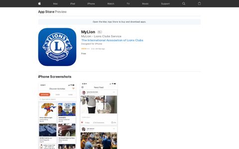 ‎MyLion on the App Store