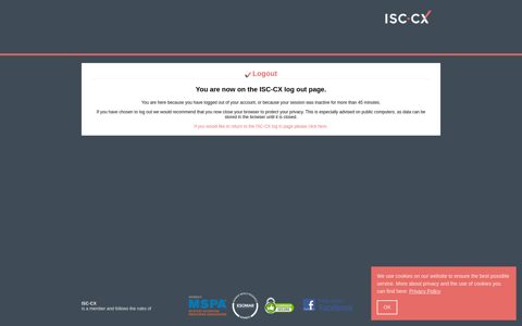 INTERNATIONAL SERVICE CHECK - ISC-CX