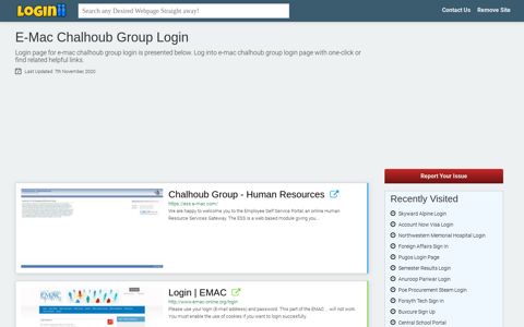 E-mac Chalhoub Group Login - Loginii.com