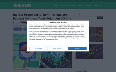 Ingress Prime portal nominations are live worldwide, affects ...