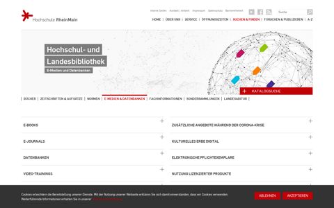 E-Medien & Datenbanken - Hochschule RheinMain
