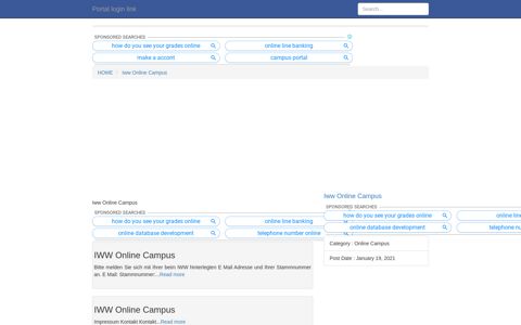 [LOGIN] Iww Online Campus FULL Version HD ... - Portal login link