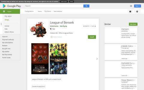 League of Berserk - Apps on Google Play