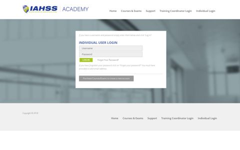 - IAHSS Testing Center - IAHSS Academy