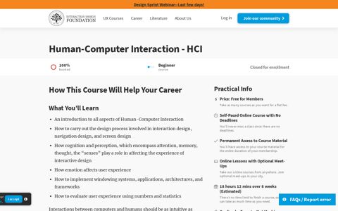Human-Computer Interaction - HCI | Interaction Design ...
