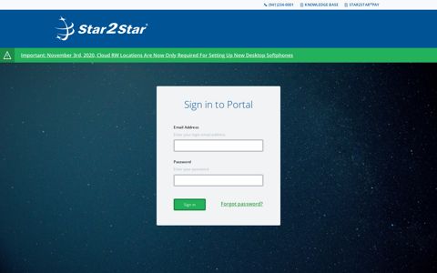 Star2Star Portal - Star2Star Communications