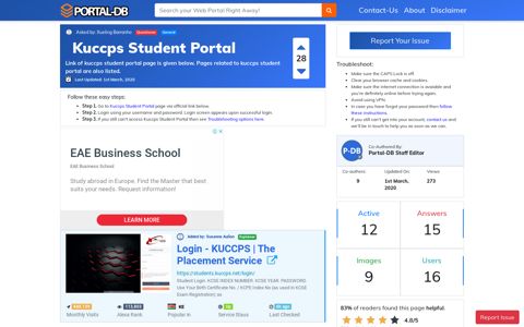 Kuccps Student Portal