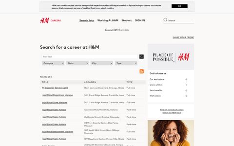 Search Jobs - Working at H&M