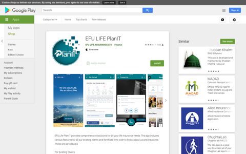 EFU LIFE PlanIT - Apps on Google Play