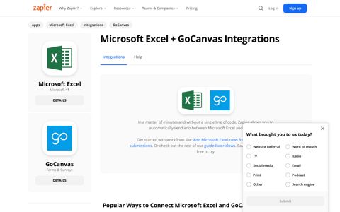 Connect your Microsoft Excel to GoCanvas integration in 2 ...