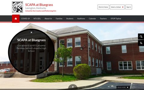 SCAPA at Bluegrass / Homepage