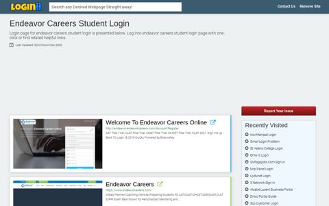 Endeavor Careers Student Login - Loginii.com