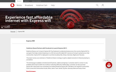 Express Wifi - Vodafone Ghana