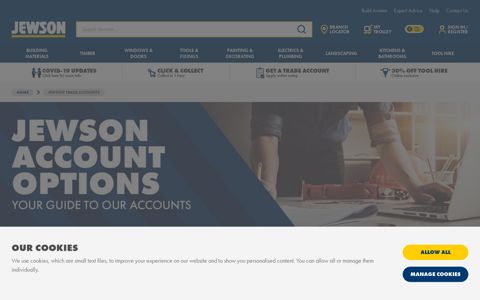 Jewson Trade Accounts