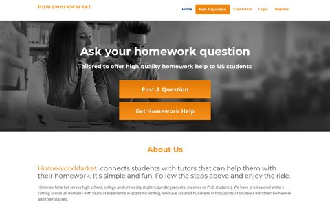 HomeworkMarket - Affordable Homework Help Online | US