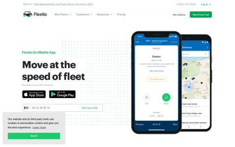 Mobile Fleet Management App for iOS and Android - Fleetio Go