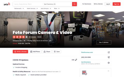 Foto Forum Camera & Video - 17 Photos & 59 Reviews ... - Yelp