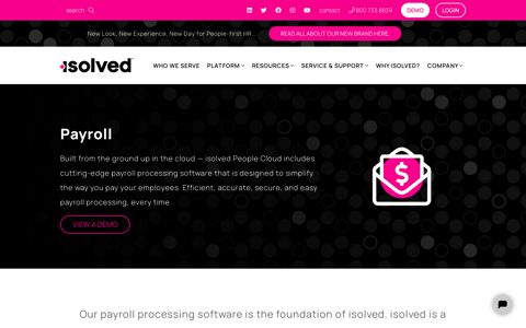 Payroll Processing Software | Secure Payroll Services | isolved