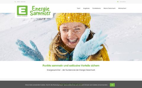 Energiesammler – Kundenclub der Energie Steiermark