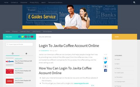 www.myjavita.com - Login To Javita Coffee Account Online