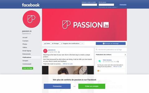 passion.io - Posts | Facebook