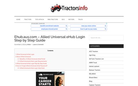 Ehub.aus.com – Allied Universal eHub Login Step by Step ...