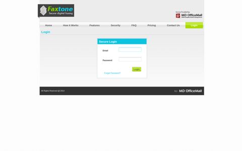 Faxtone :: Secure digital faxing - Secure Fax