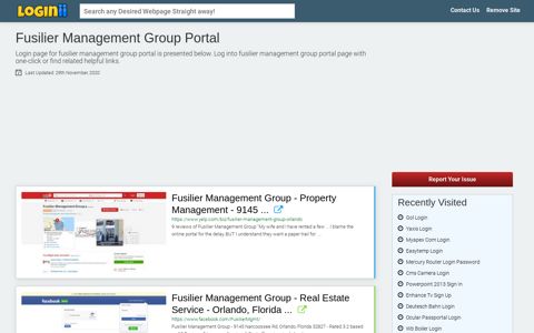 Fusilier Management Group Portal - Loginii.com