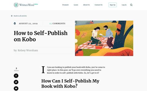 How to Self-Publish on Kobo - Written Word Media
