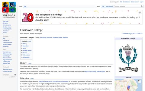 Glendowie College - Wikipedia