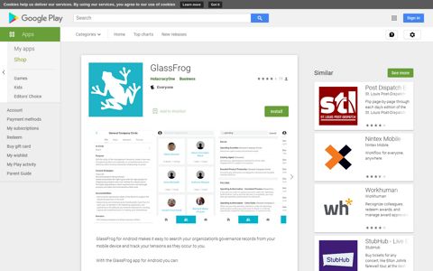 GlassFrog - Apps on Google Play