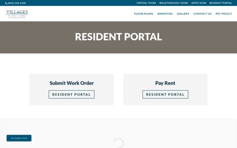 Resident Portal | Villages at West Laurel | Richmond, Virginia