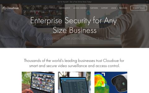 Cloudvue Video Surveillance and Access Control