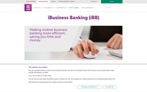 iBusiness Banking (iBB)