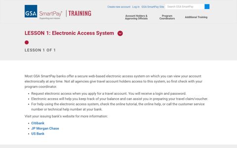 Electronic Access System | GSA Smartpay