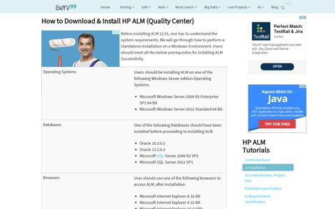 How to Download & Install HP ALM (Quality Center) - Guru99
