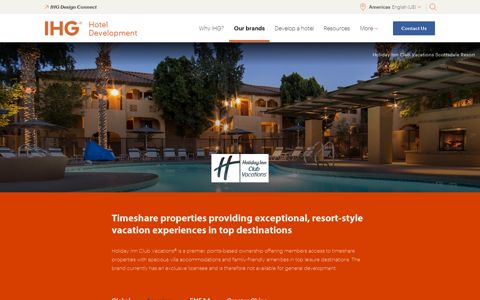 Holiday Inn® Club Vacations | IHG ... - IHG Development