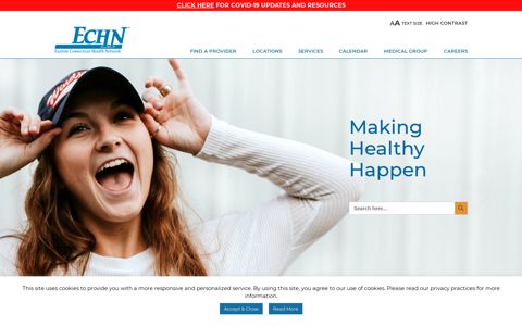 Eastern Connecticut Health Network: Home