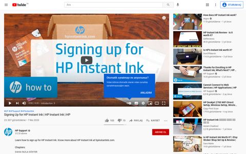 HP Instant Ink | HP - YouTube