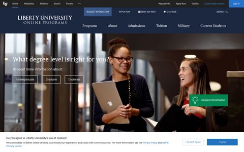 Online Master's, Bachelor's, & Doctoral Degrees | Liberty ...