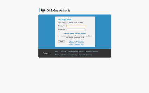 UK Energy Portal - Oil and Gas Authority