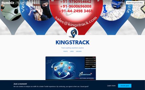 KINGSTRACK — Login here to track and protect your vehicle.